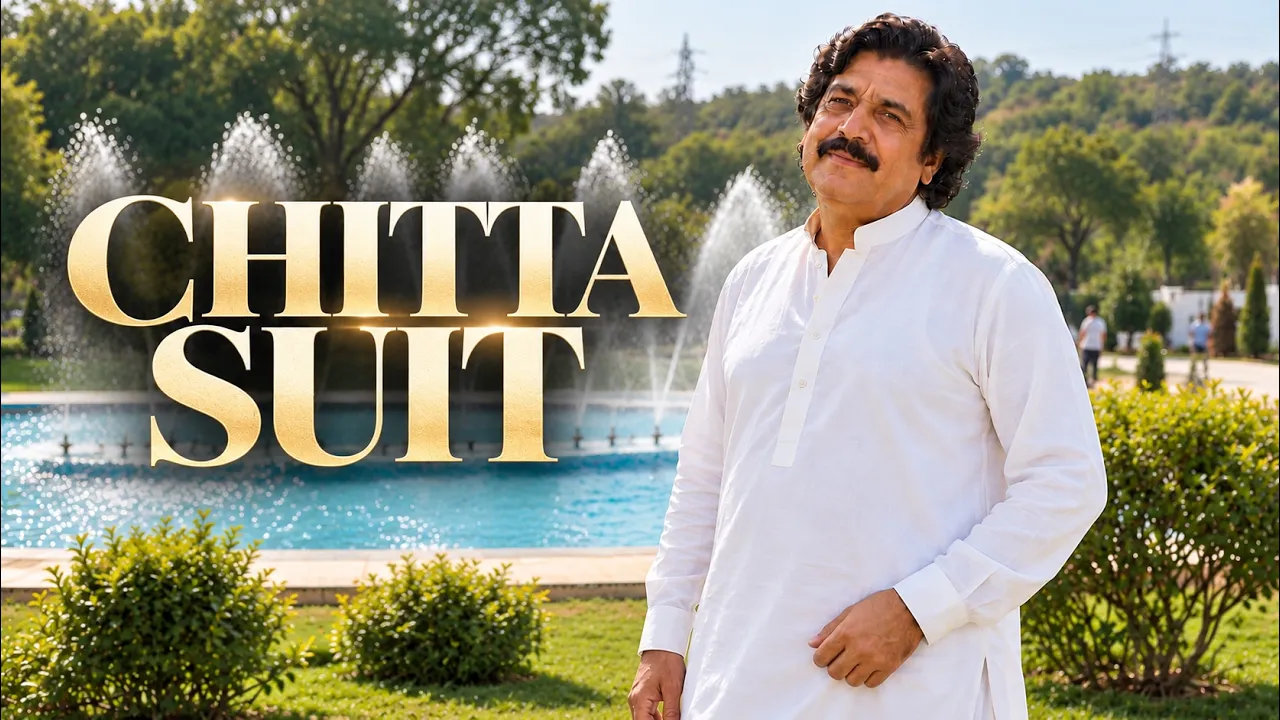 Chitta Suit Pa Ke by Arif Sial artwork